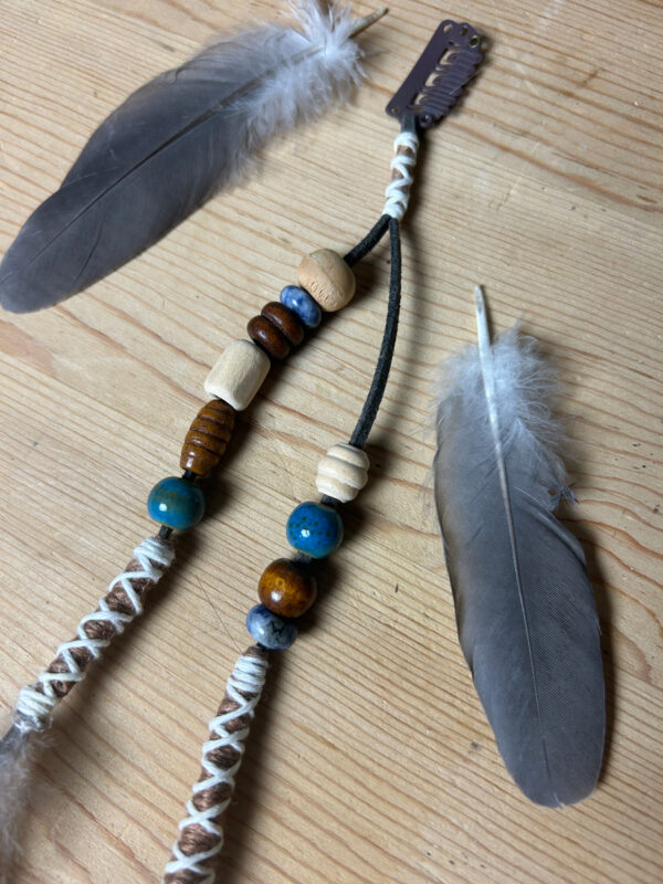 Feather clip in 'the earth collection' no.1 - Image 4