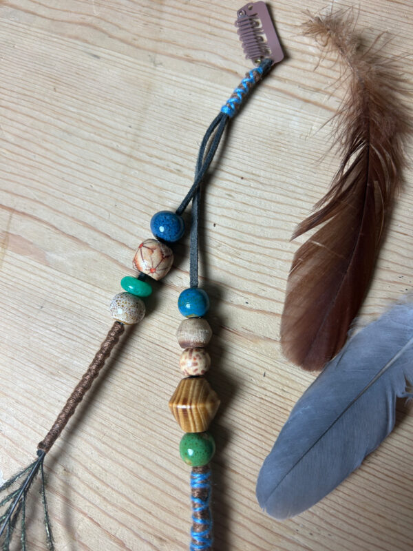 feather clip in 'the earth collection' no.2 - Image 4