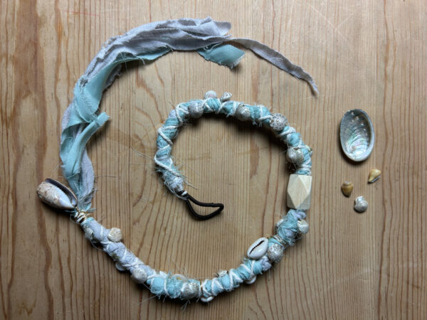 hair wrap 'ocean collection' no.3