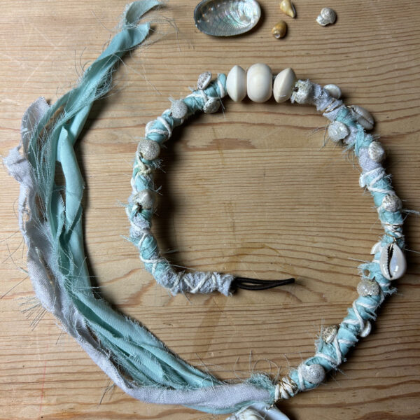 Hair wrap 'Ocean collection' no.4