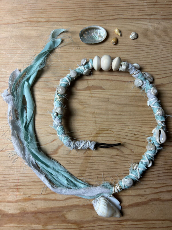 Hair wrap 'Ocean collection' no.4